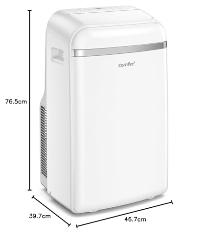Comfee Mobile Air Conditioner (MPD1-12CRN7) with Exhaust Hose: 12000BTU, Cooling-Ventilating-Dehumidifying