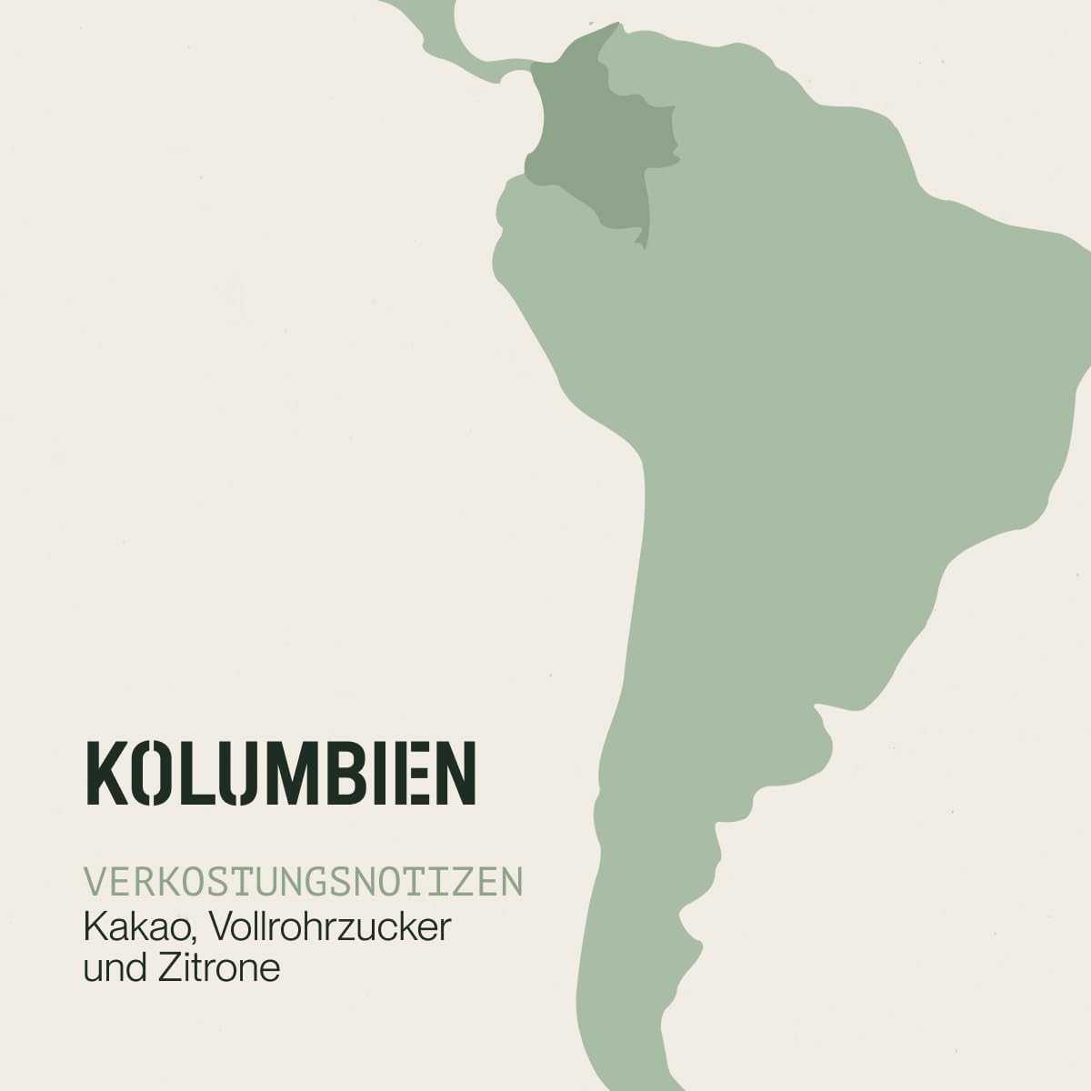 Incapto Specialty Coffee Beans (1kg): Single-Origin Colombia: Espresso 100% Arabica