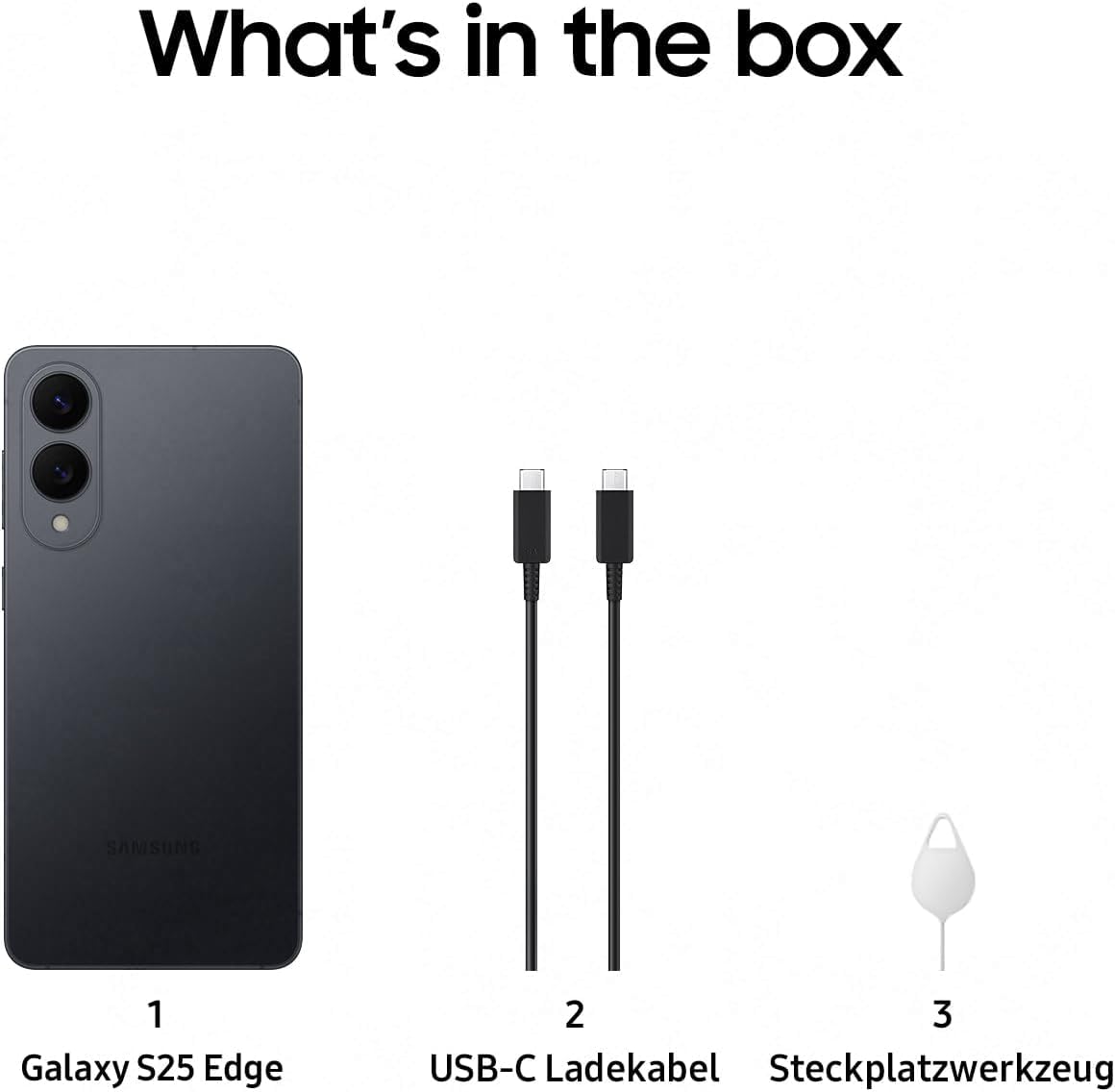 Samsung Galaxy S25 Edge with Galaxy AI: 12GB RAM, 512GB storage, 200 MP camera