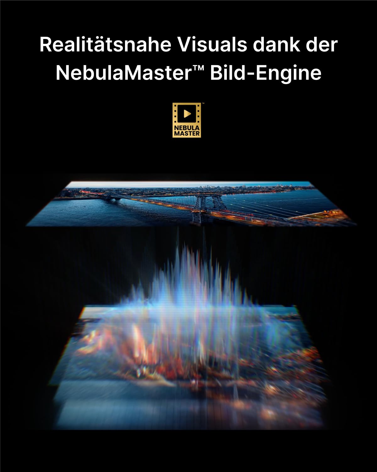 NEBULA Cosmos 4K SE Smart Projector: Dolby Vision projector with Google TV, Ultra HD decoding