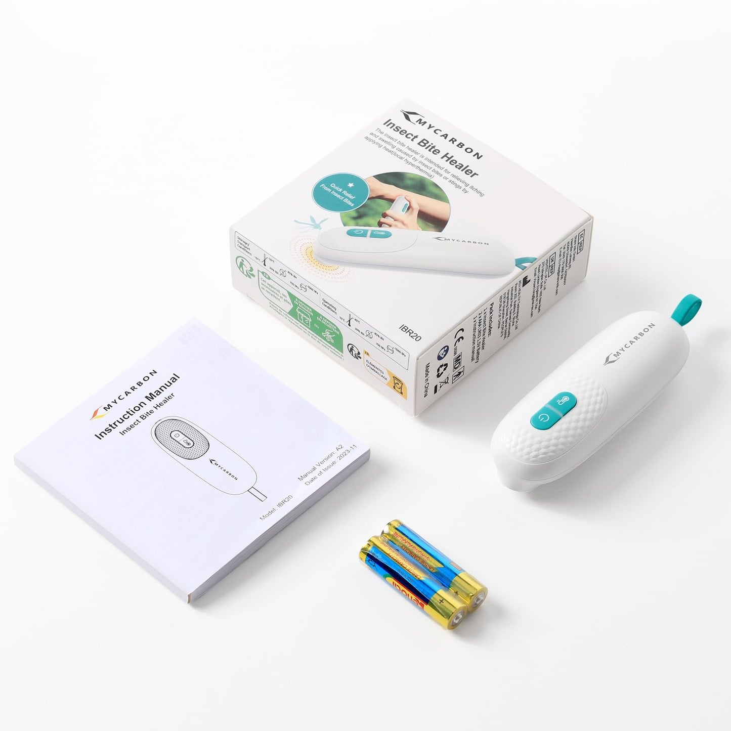 MYCARBON Insect Bite Healer: Heat Stick Treatment of Itching & Pain & Swelling