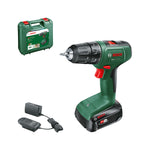 Bosch EasyDrill 18V-40 cordless screwdriver with 2-speed gearbox, 20 torque levels and charger