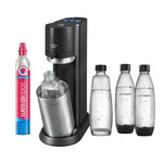 SodaStream E-DUO water carbonator with Quick-Connect: CO2 cylinder including accessories