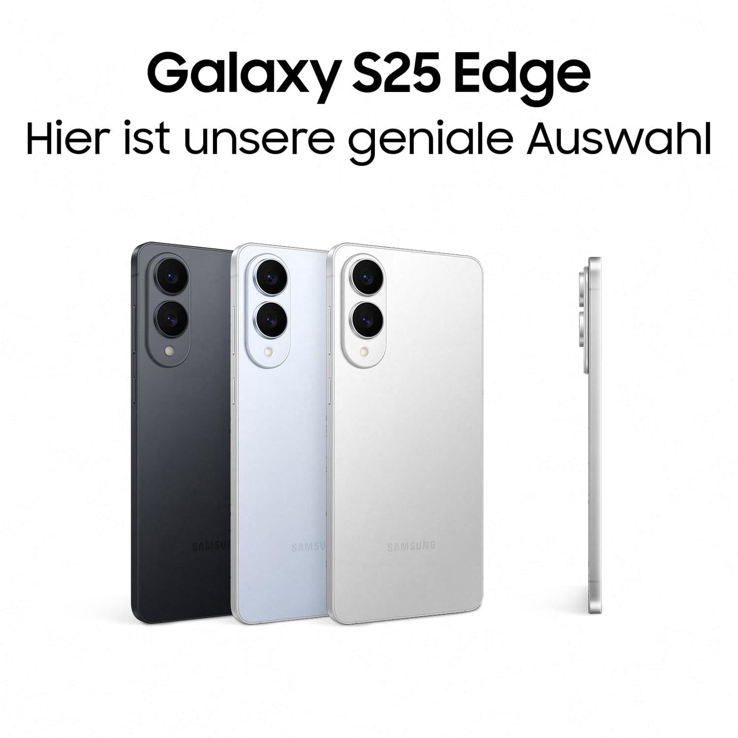 Samsung Galaxy S25 Edge with Galaxy AI: 12GB RAM, 512GB storage, 200 MP camera