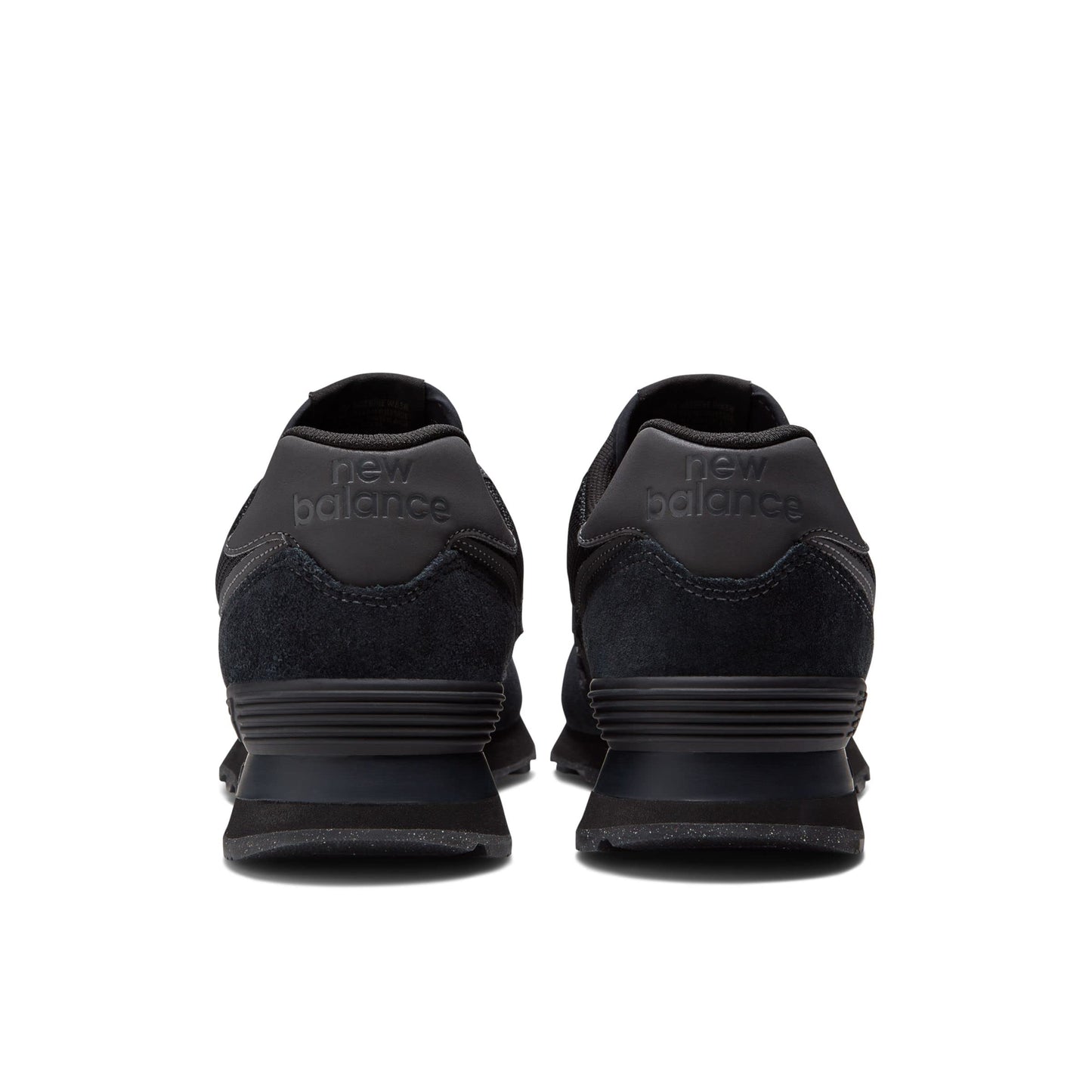 New Balance 574 men's sneakers in black (Triple Black): ENCAP midsole