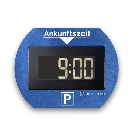 PARK LITE Elektronische Parkscheibe mit Zulassung vom Kraftfahrt-Bundesamt: Digitale Parkuhr mit 2 Displays