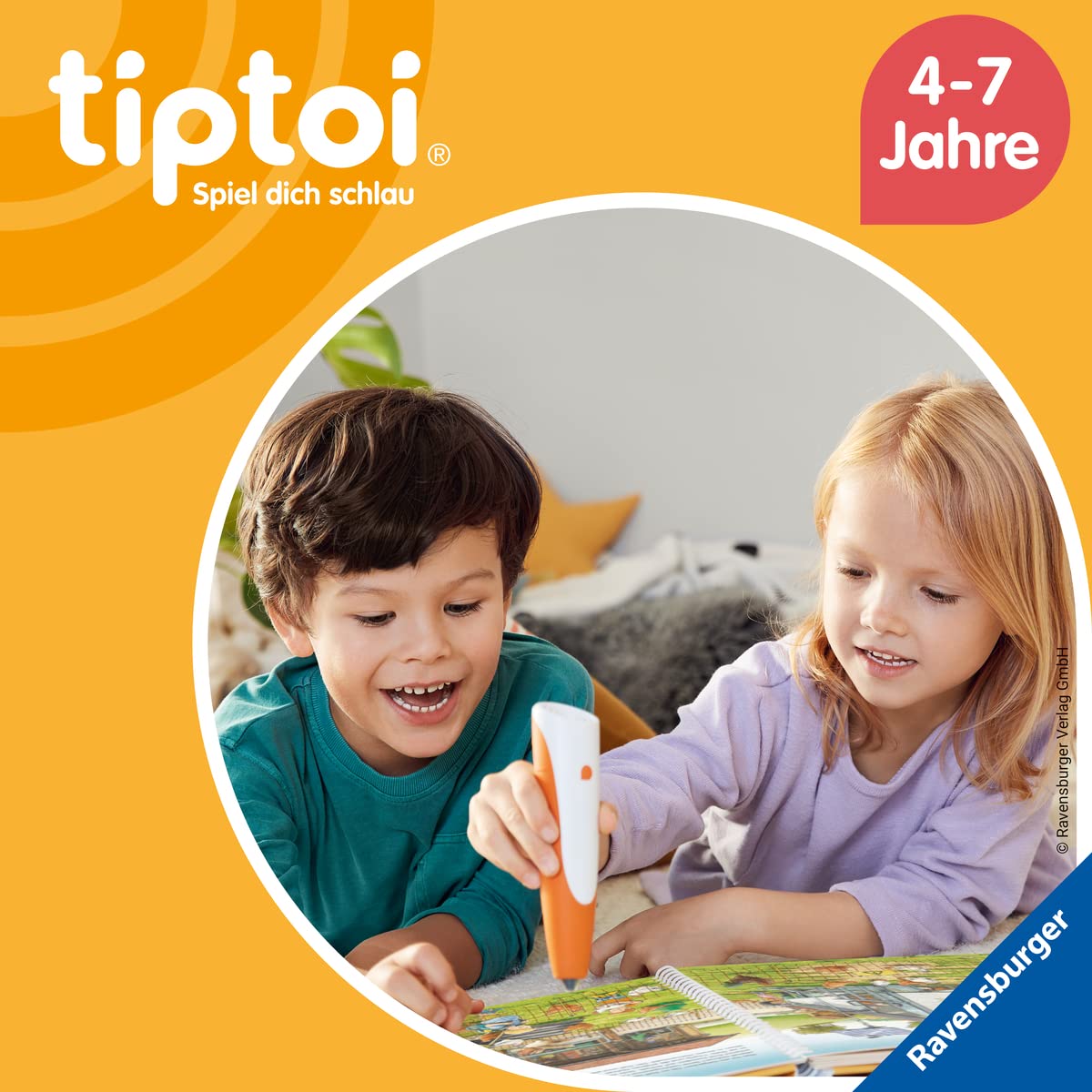 Ravensburger - tiptoi® Why? How? What for? All about the body: Book for children ages 4 and up