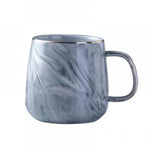 Tasse en marbre en porcelaine, tasse en céramique pour café, thé et petit déjeuner | Cadeau noble et créatif