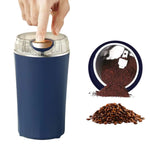 Hachoir multifonction à une touche avec lames en acier inoxydable pour café, noix et céréales | Électrique