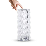Lampe de table LED Touch Crystal Diamond | 16 couleurs, chargement USB