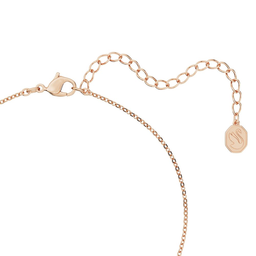 Swarovski 'Originally' Kristallperle-Anhänger für Damen: Halskette mit Roségold-Legierungsschicht