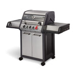 Enders® 'MONROE PRO 3-TURBO' gas grill: PanoVision view, SWITCH GRID, SIMPLE CLEAN