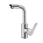 Robinet de Lavabo Chromé avec Rotation à 360° | Levier Unique pour Eau Chaude et Froide