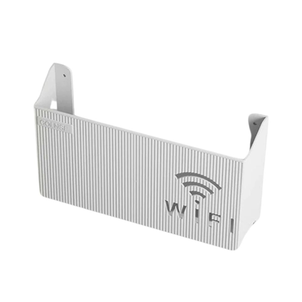Router- und TV-Set-Top-Box-Wandhalterung | Kabelmanagement & Aufbewahrung