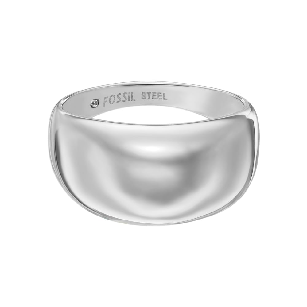 FOSSIL 'All Stacked Up' Edelstahl Damen-Bandring
