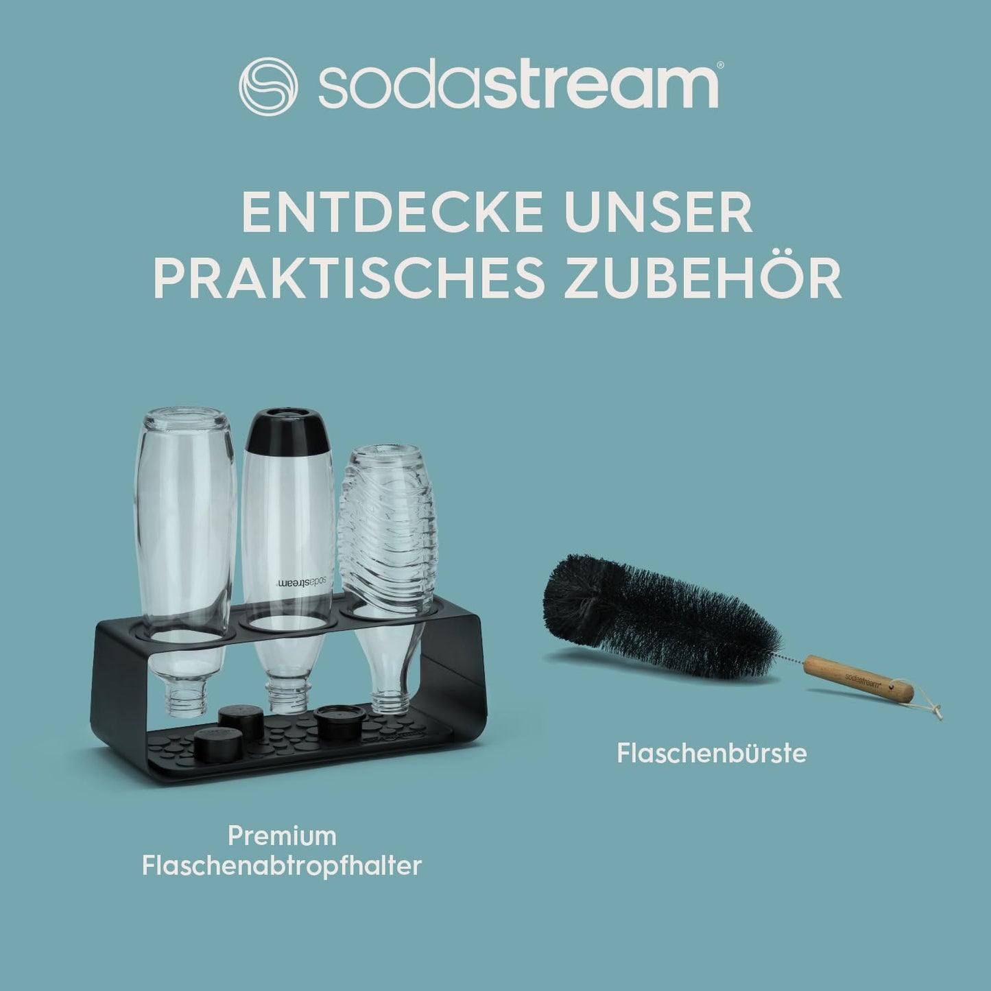 SodaStream 1L FUSE Bottles (Set of 2) | Dishwasher safe: BPA-free