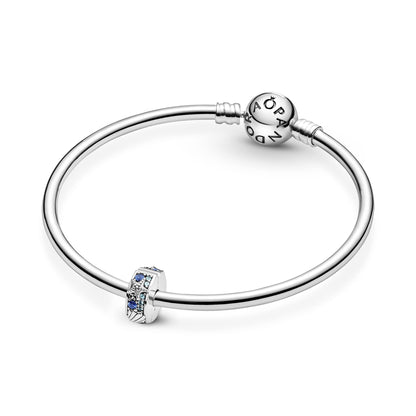 PANDORA Moments Tropischer Seestern & Muschel Clip-Charm aus Sterling-Silber mit Cubic Zirkonia