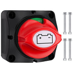 Bolatus battery disconnect switch 12V-24V-48V | 1-2-Both-OFF, 275A battery disconnect master