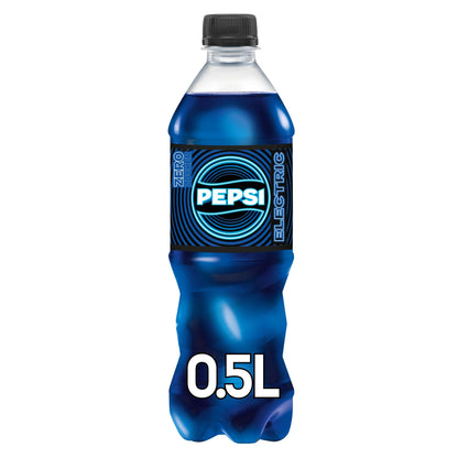 Pepsi Electric Blue - Zero Sugar (6x 0.5l) | The new limited edition from Pepsi