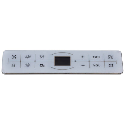 Basera® Premium Indoor Whirlpool XXL with 24 massage jets: Heating, LED, touch panel, Bluetooth