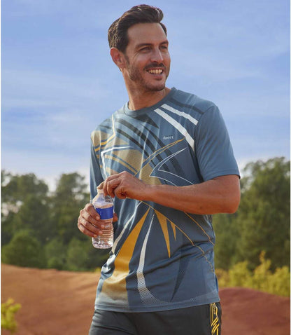 ATLAS FOR MEN Perfect Look Style Sporting T-Shirts (Pack of 3)