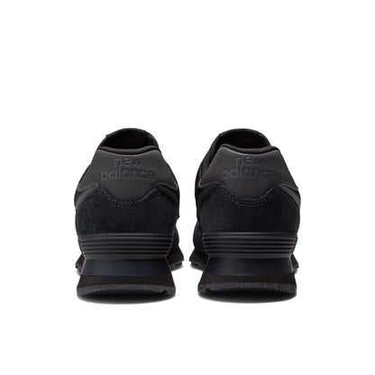 New Balance 574 men's sneakers in black (Triple Black): ENCAP midsole
