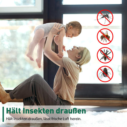 MLEJU Fly Screen Window Magnet | Effective insect protection with a simple magnetic frame