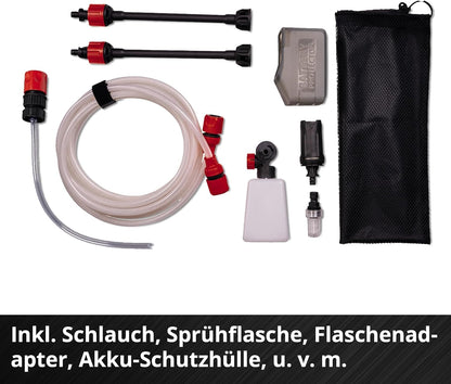 Einhell cordless pressure washer gun HYPRESSO 18/24-1 Power X-Change including accessories (18V, 24 bar, 240 L/h)