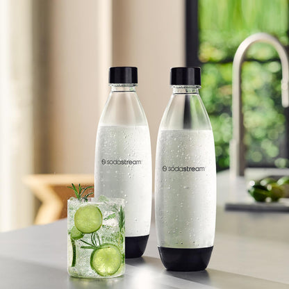 SodaStream 1L FUSE Bottles (Set of 2) | Dishwasher safe: BPA-free