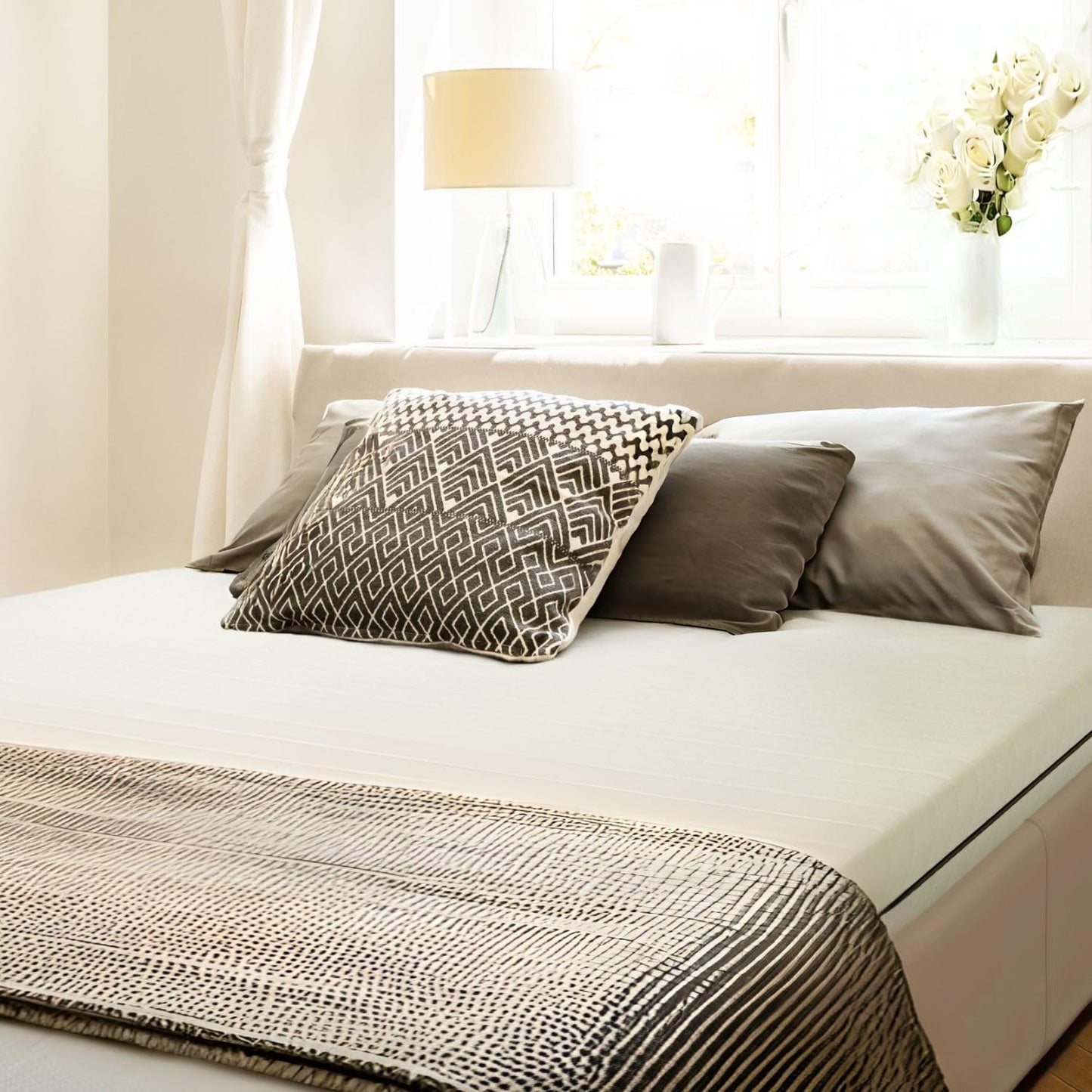 Ergonomic 7-zone cold foam mattress (140x200cm): H2-H3, breathable, height: 15cm