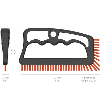 FUGINATOR Fugenbürste: Ergonomische Reinigungsbürste für Fugen, Bad, Küche