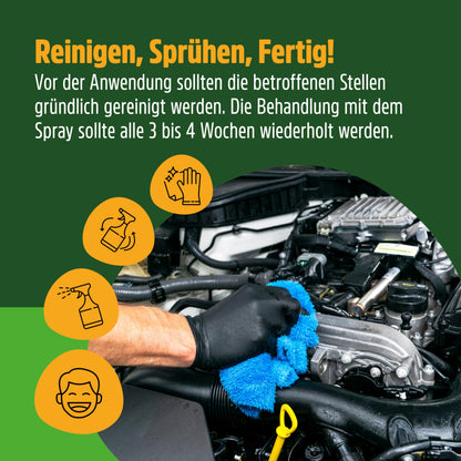 GREEN HERO Marten-EX (500ml): Marten repellent, marten deterrent car spray