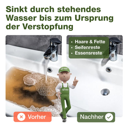 bio-chem Hair-Away Drain Cleaner EXTRA STRONG (1000ml) Made in Germany