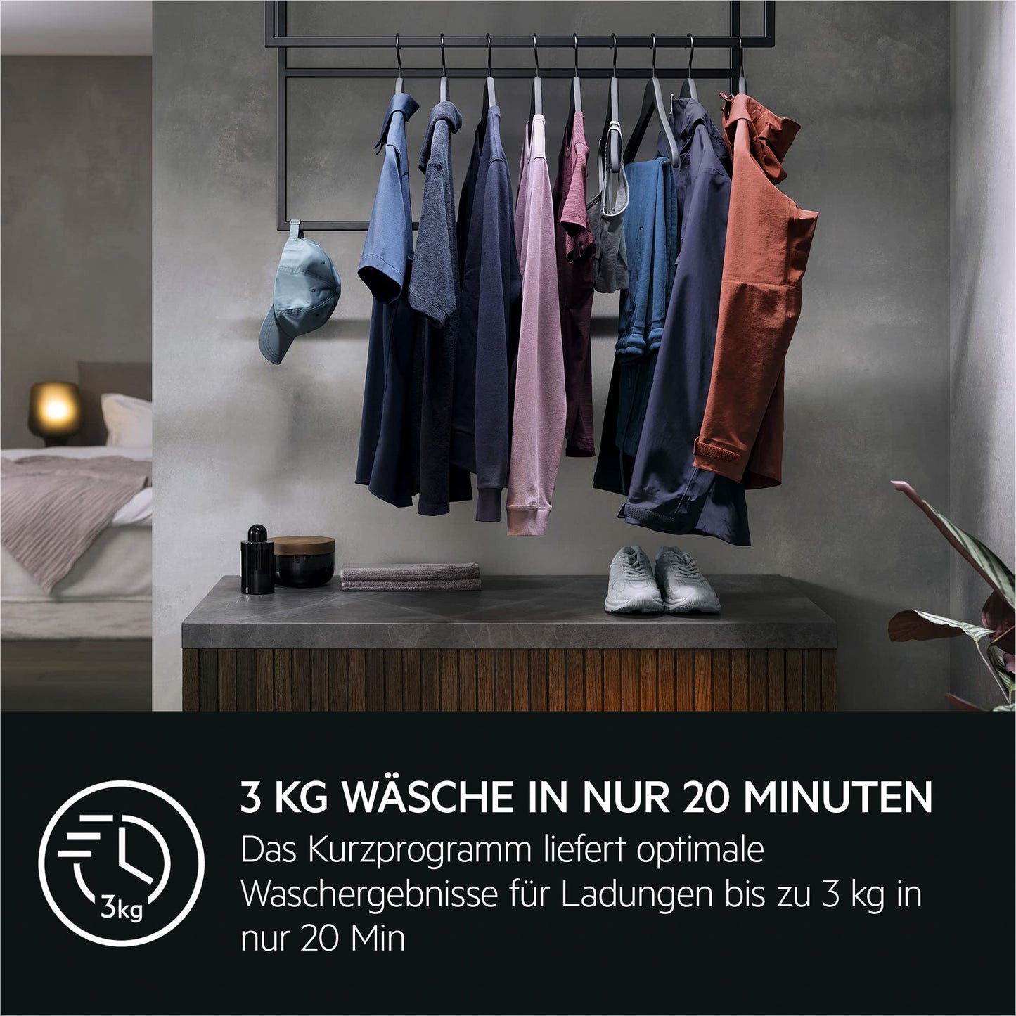 AEG Series 6000 with ProSense® (L6AMZ49FL) Washing Machine (9kg): Quiet, Automatic Load Control