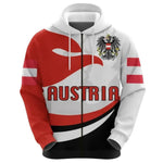 Sweat à capuche sport Autriche 3D : unisexe 