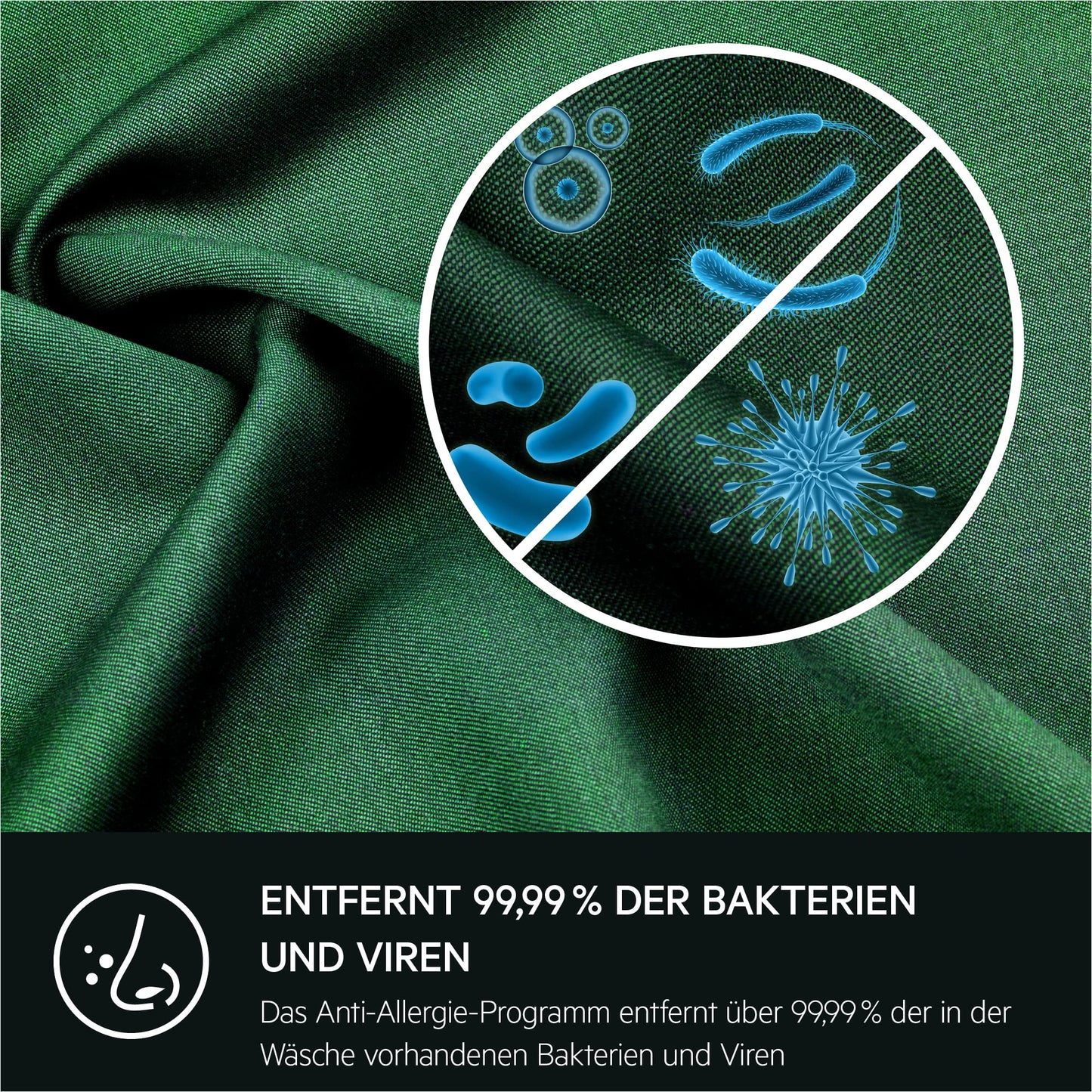 AEG Series 6000 with ProSense® (L6AMZ49FL) Washing Machine (9kg): Quiet, Automatic Load Control