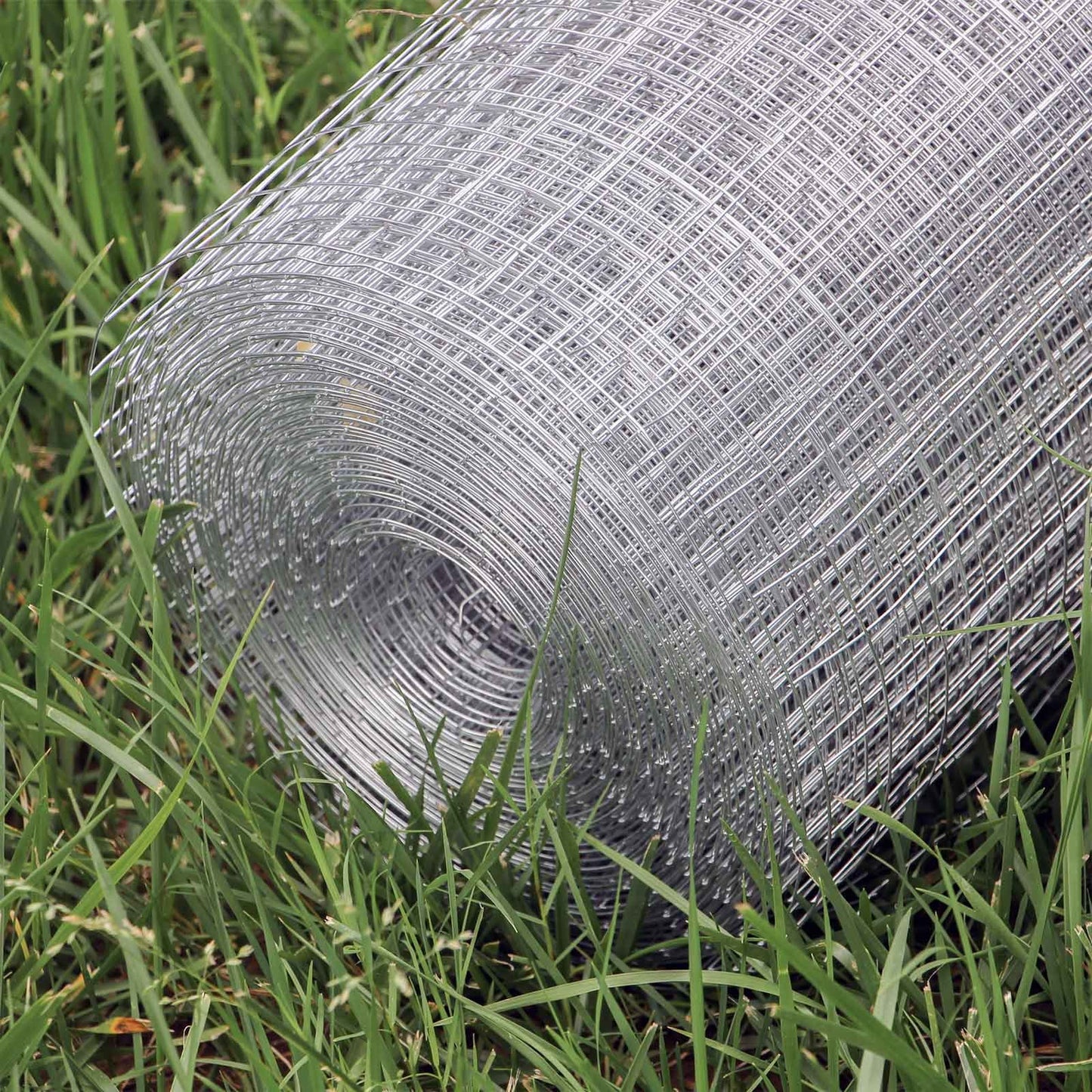 WILTEC chain link fence with 19x19mm wire thickness: (1m x 10m x 0.75mm): Aviary wire square made of galvanized steel