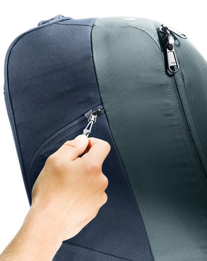 DEUTER 'Aviant Access Movo 36' Handgepäck-Trolley: Frontöffnung (Teal-Ink)