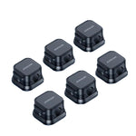 6x organisateur de supports de câbles magnétiques | Autocollant, réglable
