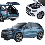 Modèle réduit de voiture SUV Mercedes Benz GLE350 (1:24) : métal moulé, son et lumière, objet de collection