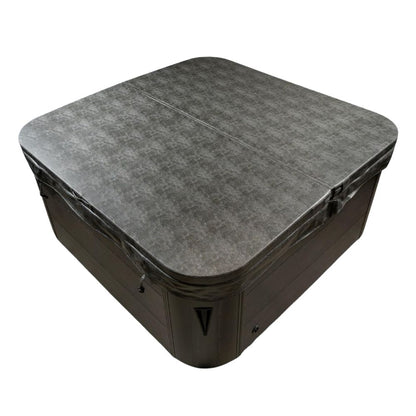 Outdoor whirlpool 'Torina Ocean Blue' for 5 people: With powerful massage &amp; LED color light therapy