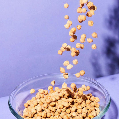 KoRo ORGANIC Chickpeas (2kg): Vegan, No Additives - Pulses in Value Pack