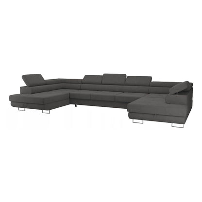 Premium 3-seater corner sofa with sleeping function 'Big PASTI U-shape' and bed box