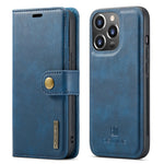 Housse en cuir magnétique pour iPhone 15/14/13/12/11 Pro-Max | avec porte-carte 