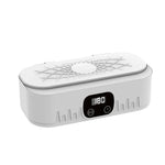 Nettoyant à ultrasons 400ml | Appareil de nettoyage à ultrasons 18W : nettoyage en profondeur à 360 degrés 