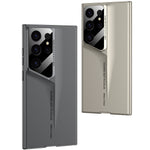 Coque rigide ultra fine pour Samsung Galaxy S24/S25 Ultra | Résistant aux chocs, protection des lentilles, design givré 