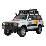Voiture jouet tout-terrain TOYOTA Land Cruiser LC80 (1:24) avec lumière et son, fonction de rétro-traction