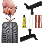 Kit de réparation de pneus sans chambre à air, kit de crevaison avec bandes en caoutchouc pour voiture, moto et camion